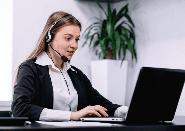 Transcriptionist providing Florida transcription services for various industries, including medical, and academic fields.