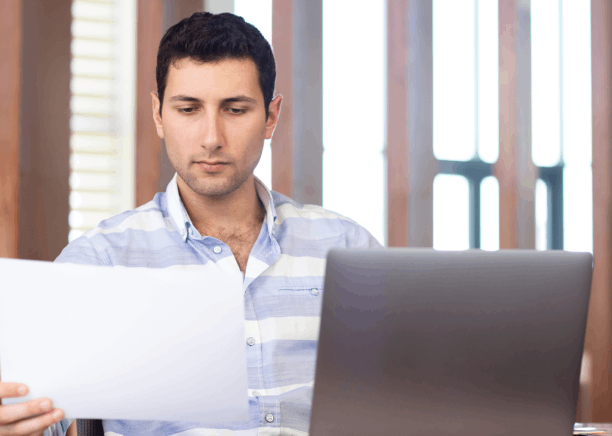 Customer using immigration document translations in Florida for green card applications and visa, ensuring cultural accuracy.