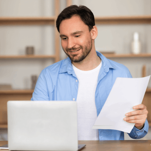 Client utilizing certified translations accepted by government agencies for legal, USCIS and official document submission.